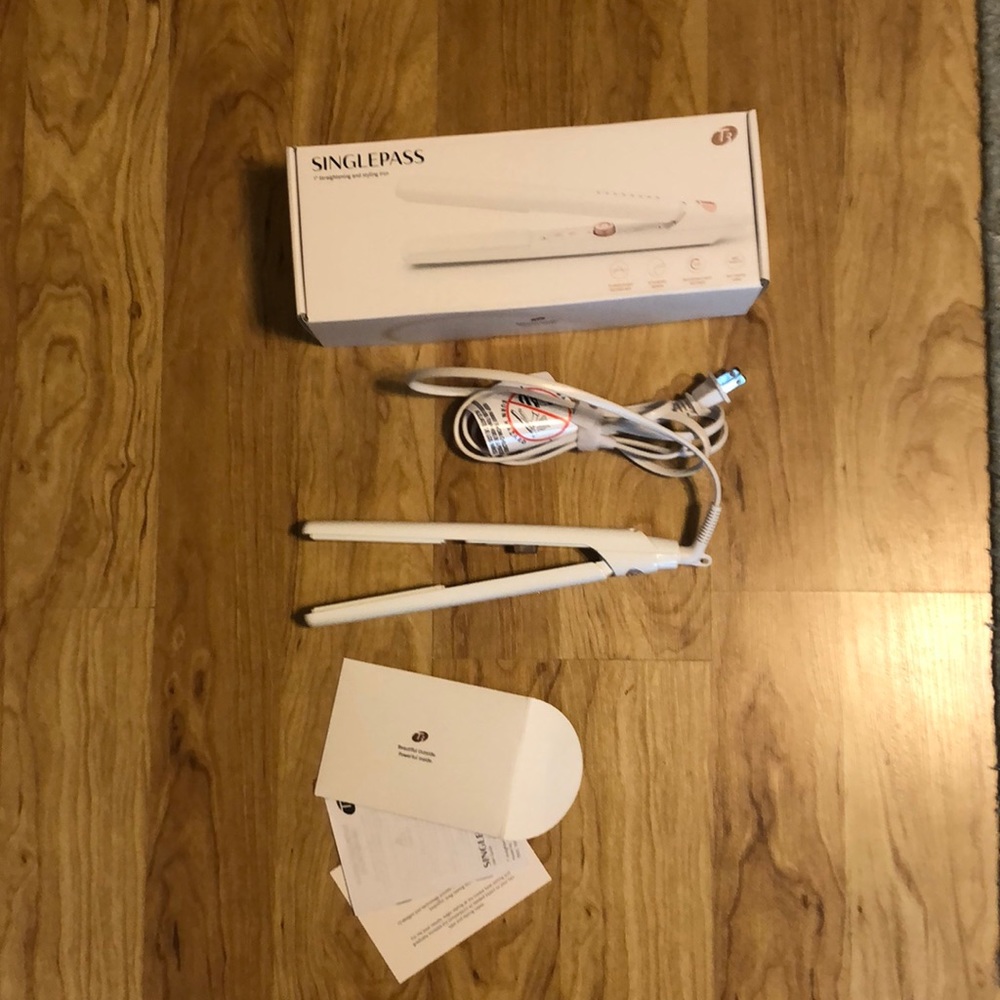 T3 single pass 1” straightener